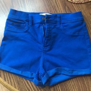 Hollister jean shorts